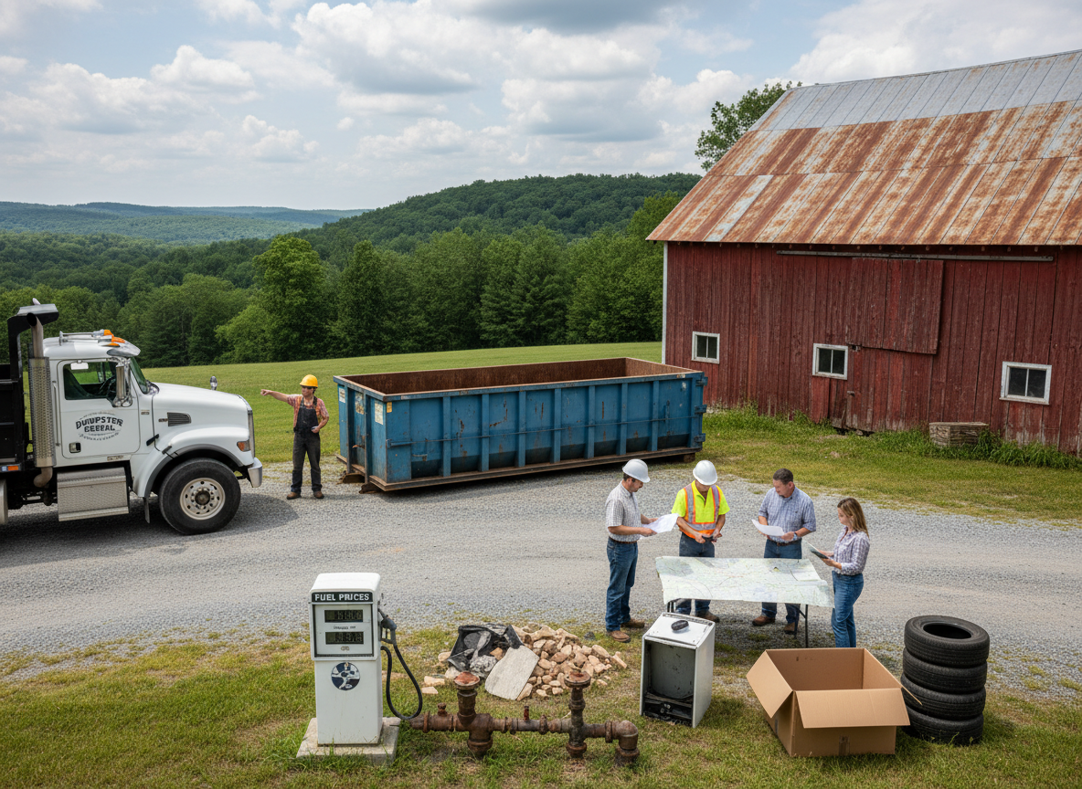 What Affects Roll Off Dumpster Rental Prices in Gasconade County